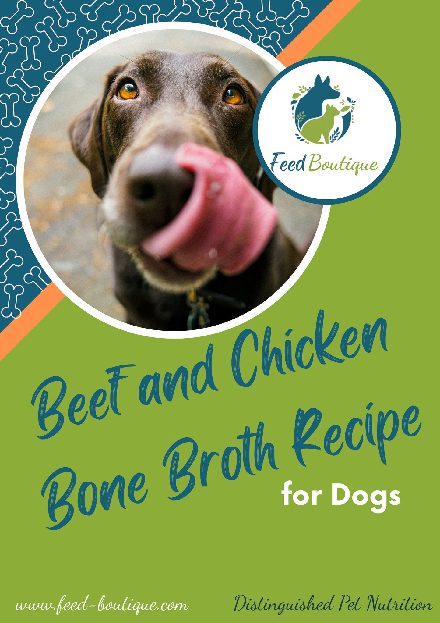 Beef and Chicken Bone Broth Recipe for Dogs