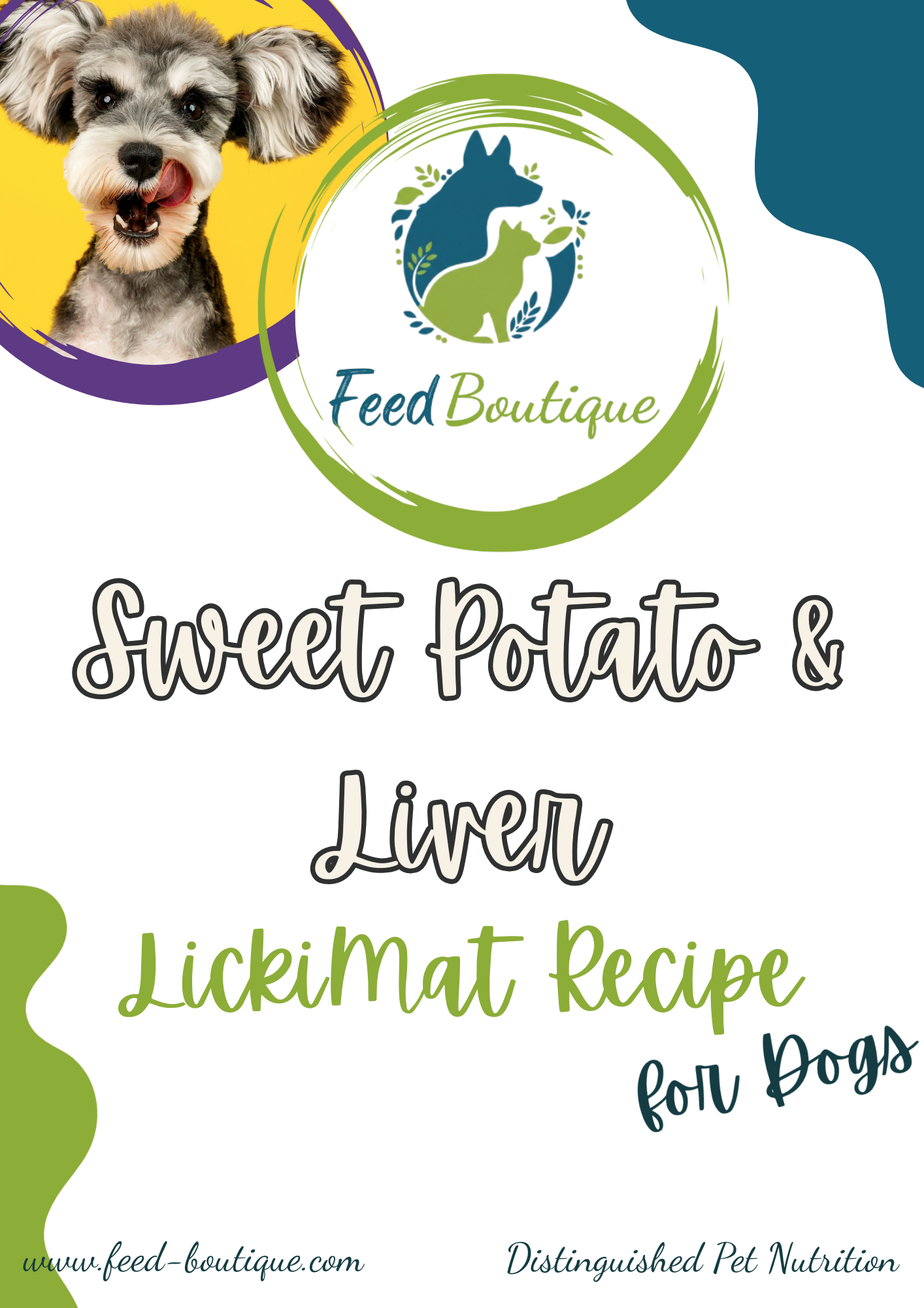 Sweet Potato and Liver LickiMat Recipe for Dogs