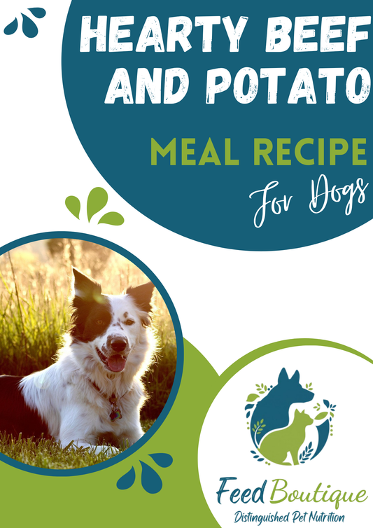 Hearty Beef and Potato Meal Recipe for Dogs
