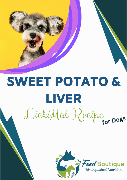 Sweet Potato and Liver LickiMat Recipe for Dogs